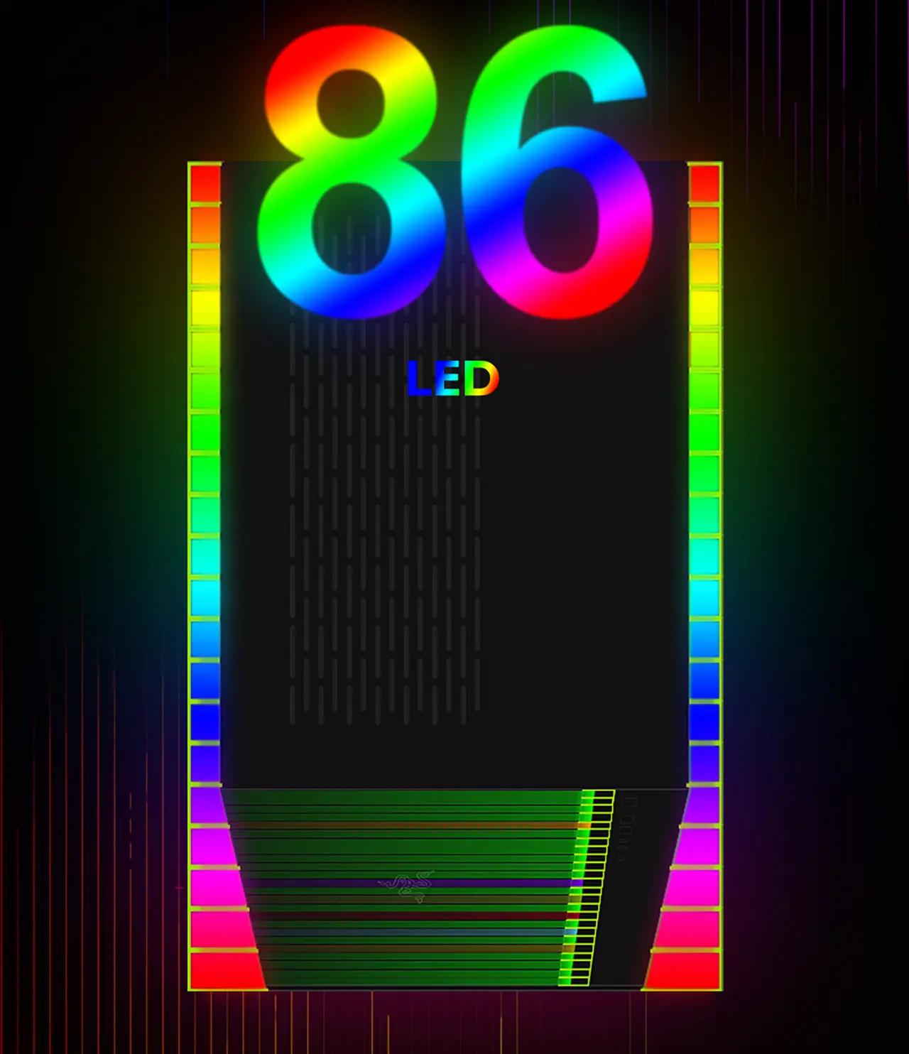 Lian Li Pc O11 Dynamic Razer Edition Mid Tower Gaming Cabinet 8 LIAN LI PC O11 DYNAMIC RAZER EDITION feature 4