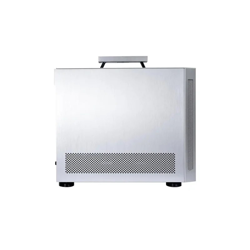 Lian Li Pc-Tu150 M-Dtx Mini Tower Cabinet With Tempered Glass Side Panel (Silver) (G99-TU150WA-IN) - Image 3