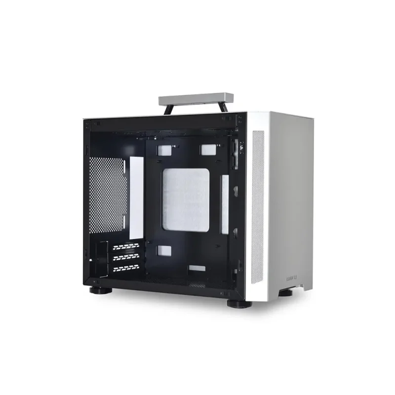 Lian Li Pc-Tu150 M-Dtx Mini Tower Cabinet With Tempered Glass Side Panel (Silver) (G99-TU150WA-IN) - Image 4