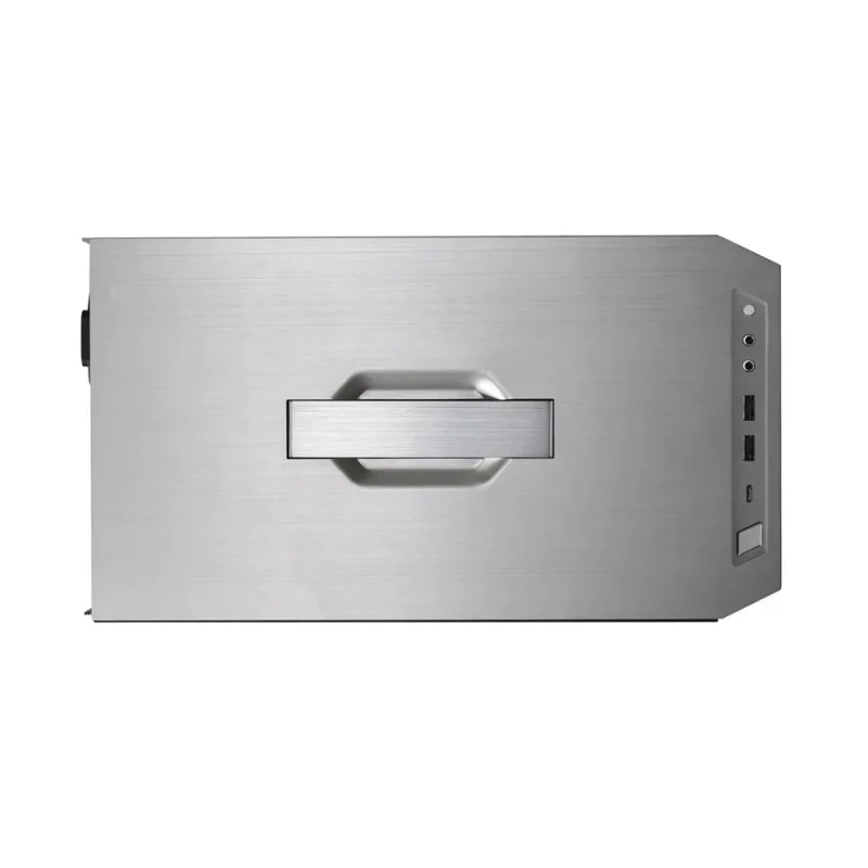 Lian Li Pc-Tu150 M-Dtx Mini Tower Cabinet With Tempered Glass Side Panel (Silver) (G99-TU150WA-IN) - Image 5
