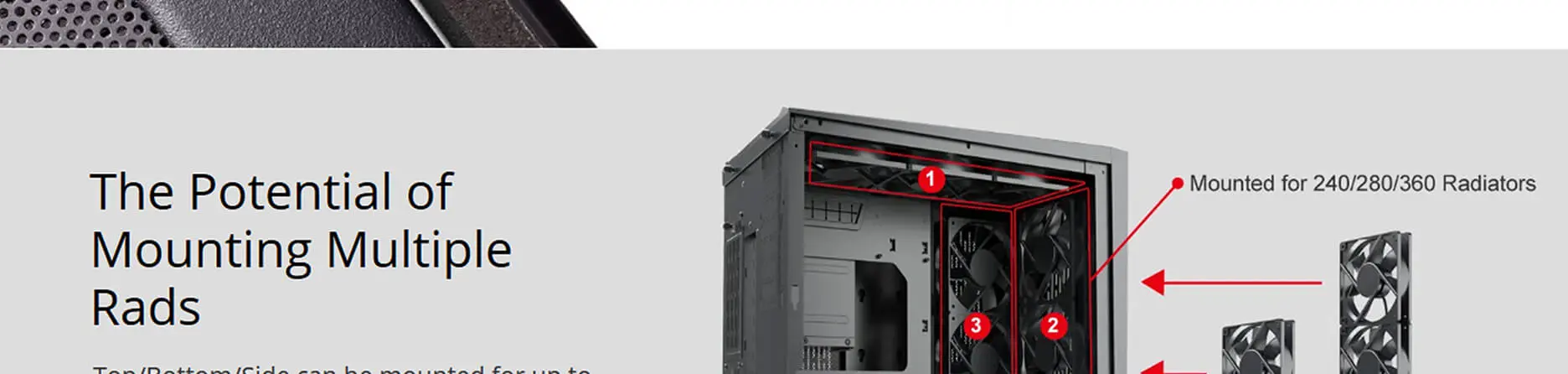 Lian Li Pc O11 Air Mid Tower Cabinet Black (G99.O11Ax.In) 10 Lian Li PC O11 Air Cabinet Black feature 4