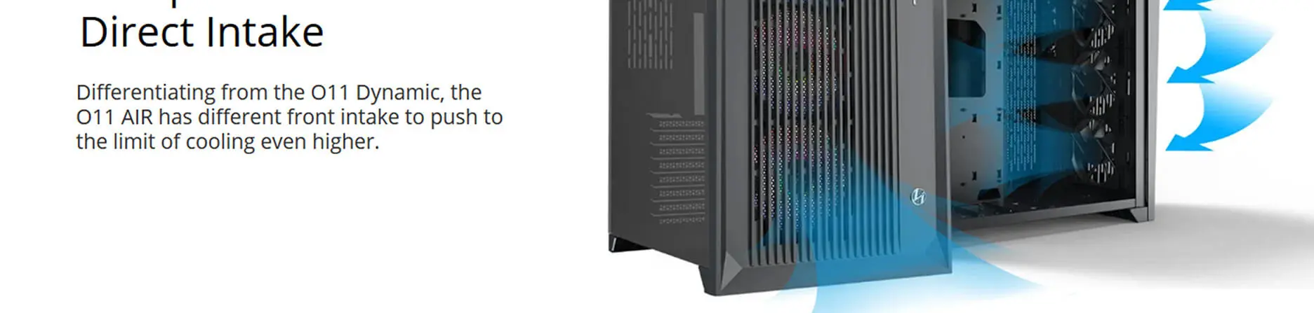 Lian Li Pc O11 Air Mid Tower Cabinet Black (G99.O11Ax.In) 14 Lian Li PC O11 Air Cabinet Black feature 8