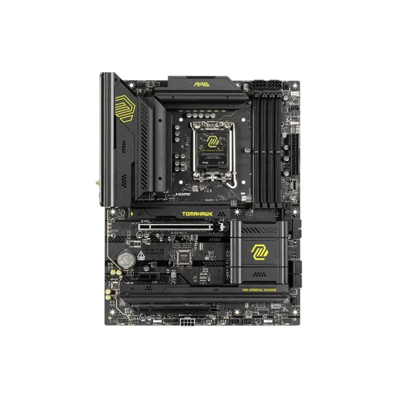 Msi Mag B860 Tomahawk WiFi LGA1851 ATX DDR5 Motherboard - Image 4