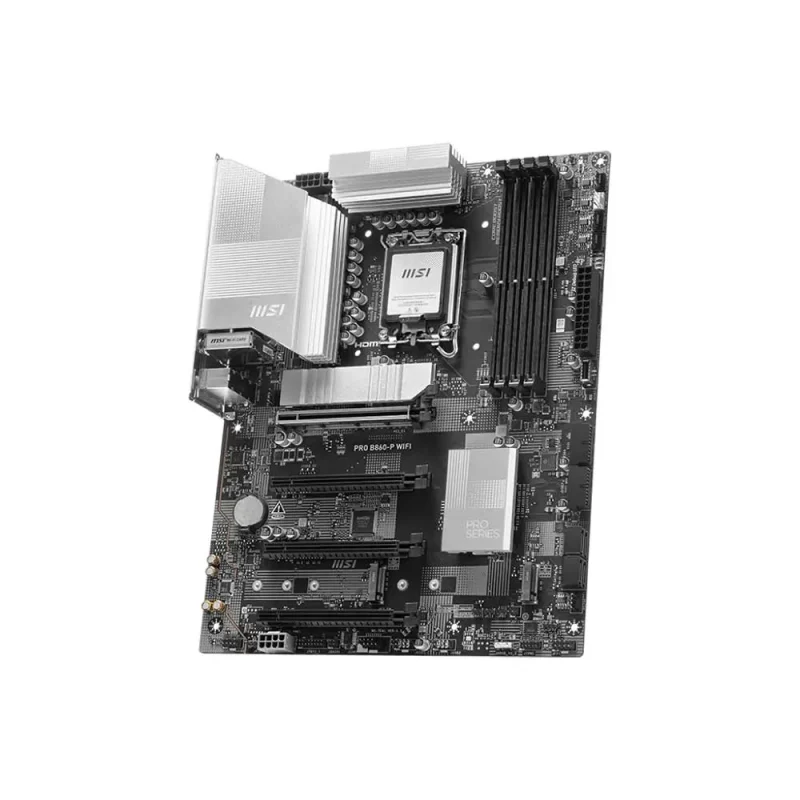 Msi Pro B860-P WiFi LGA1851 ATX DDR5 Motherboard - Image 2