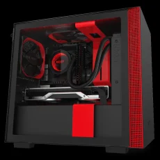 Nzxt Cabinet H210I (Black Red)