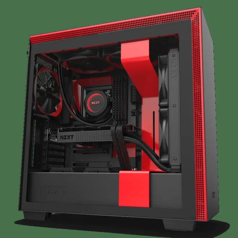 Nzxt Cabinet H710 (Black Red)