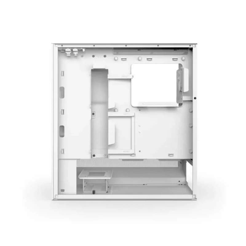 NZXT H5 Flow 2024 Edition E-ATX Mid Tower Cabinet White (CC-H52FW-01) - Image 4