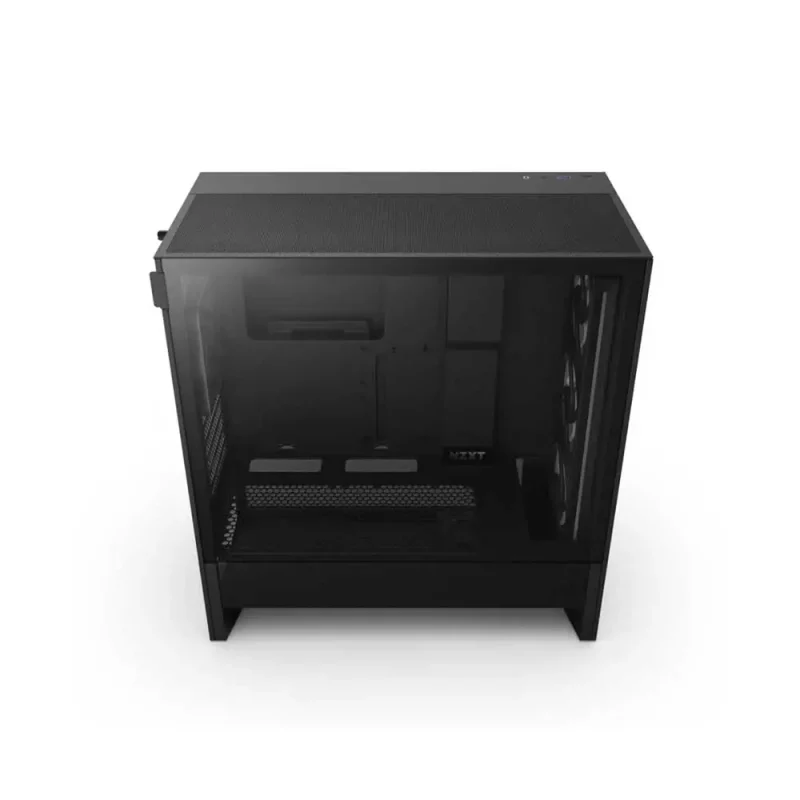 NZXT H5 Flow RGB 2024 Edition E-ATX Mid Tower Cabinet Black (CC-H52FB-R1) - Image 2