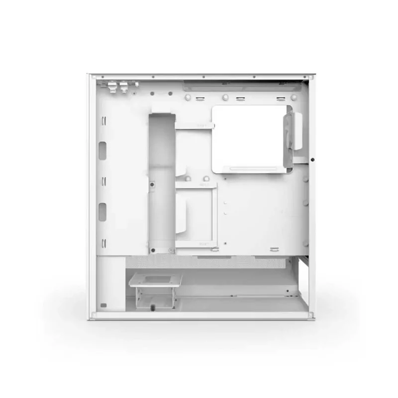 NZXT H5 Flow RGB 2024 E-ATX Mid Tower Cabinet White (CC-H52FW-R1) - Image 3