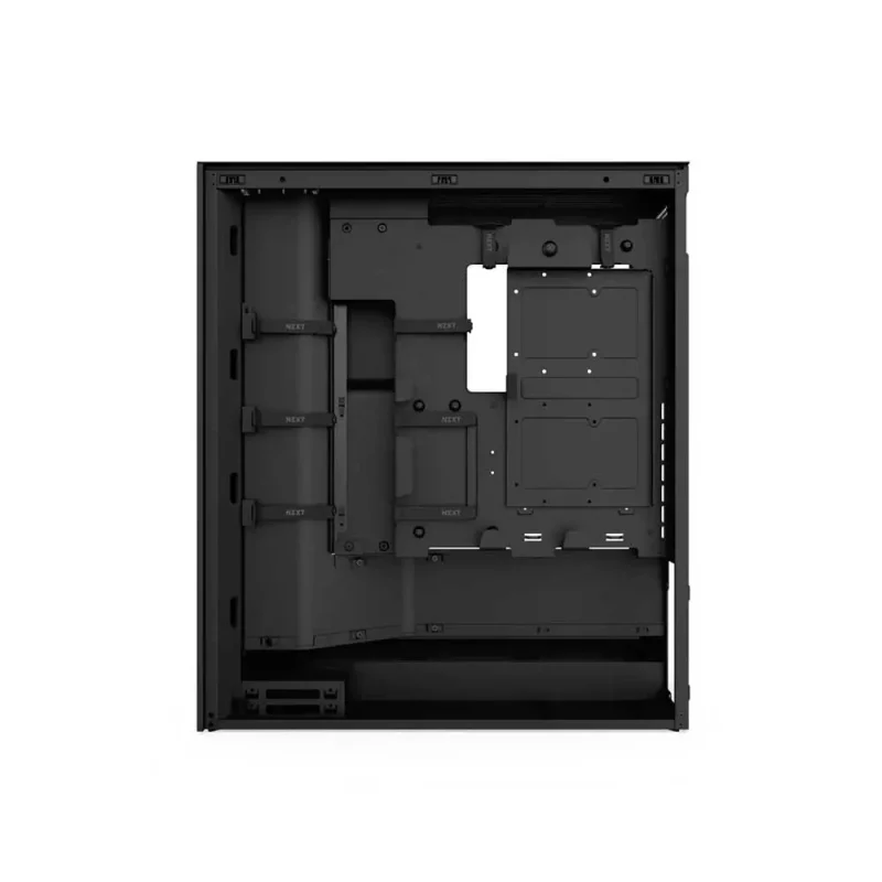 NZXT H7 Flow Mid Tower ATX Airflow Cabinet Matte Black (CM-H72FB-01) - Image 4