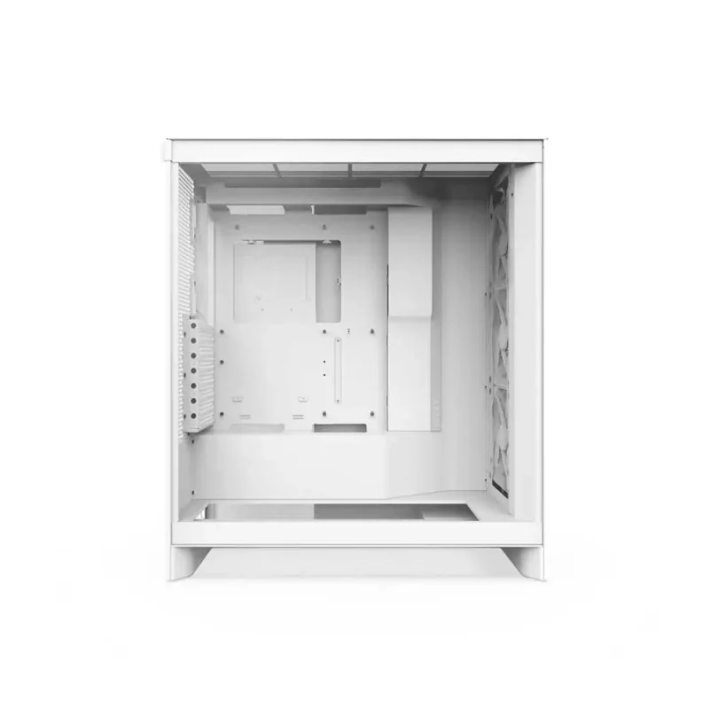 NZXT H7 Flow Mid Tower ATX Airflow Cabinet Matte White (CM-H72FW-01) - Image 5