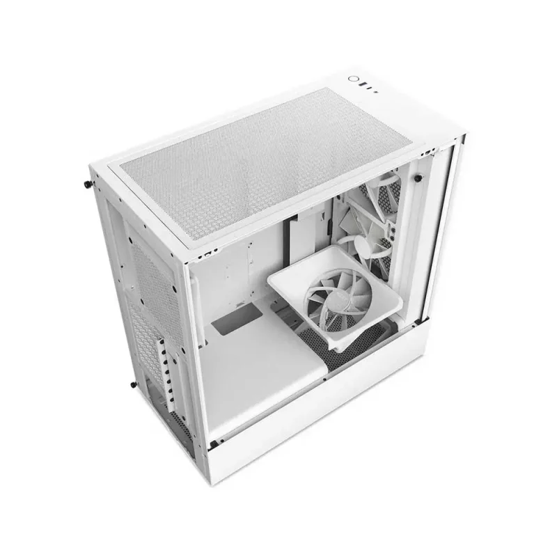 Nzxt H5 Flow Rgb Atx Mid Tower Cabinet (White) (CC-H51FW-R1) - Image 4