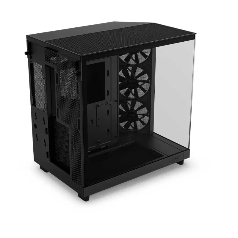 Nzxt H6 Flow Atx Mid Tower Cabinet Matte Black (CC-H61FB-01) - Image 2