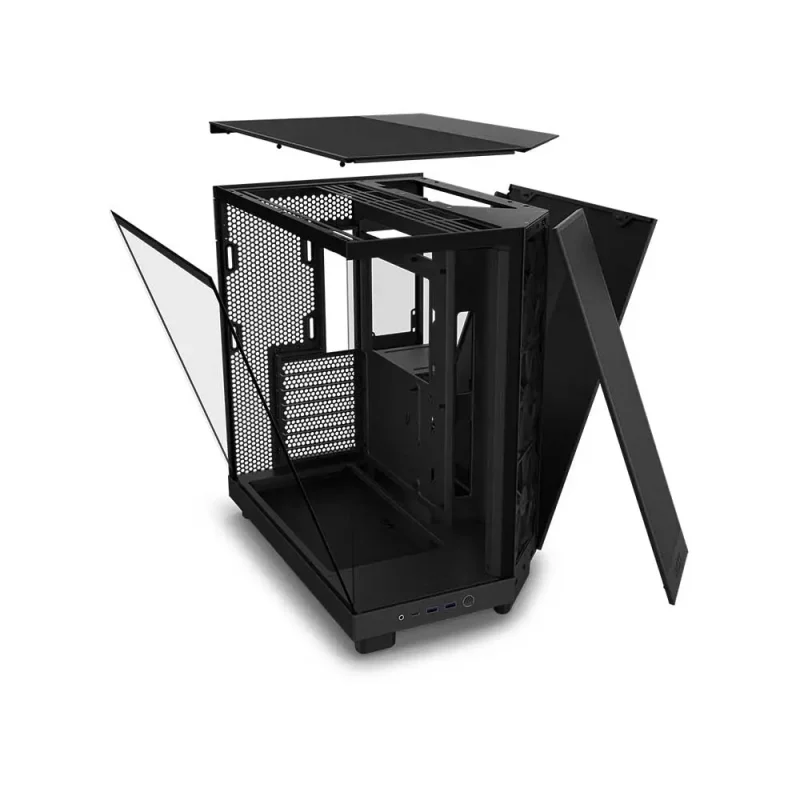 Nzxt H6 Flow Atx Mid Tower Cabinet Matte Black (CC-H61FB-01) - Image 6