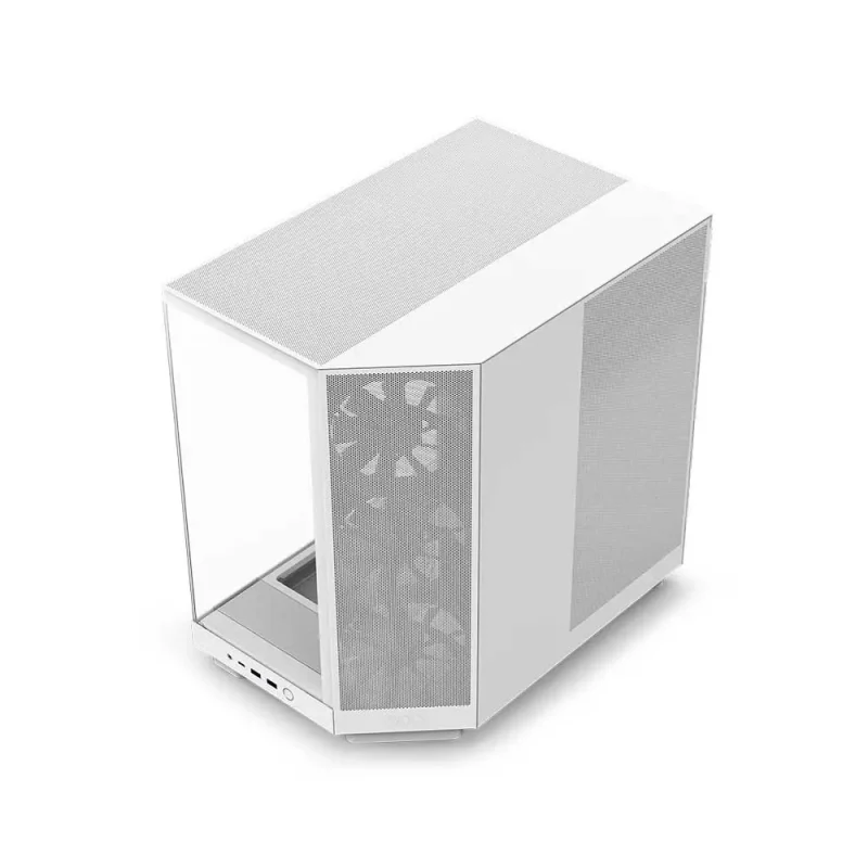 Nzxt H6 Flow Atx Mid Tower Cabinet Matte White (CC-H61FW-01) - Image 4