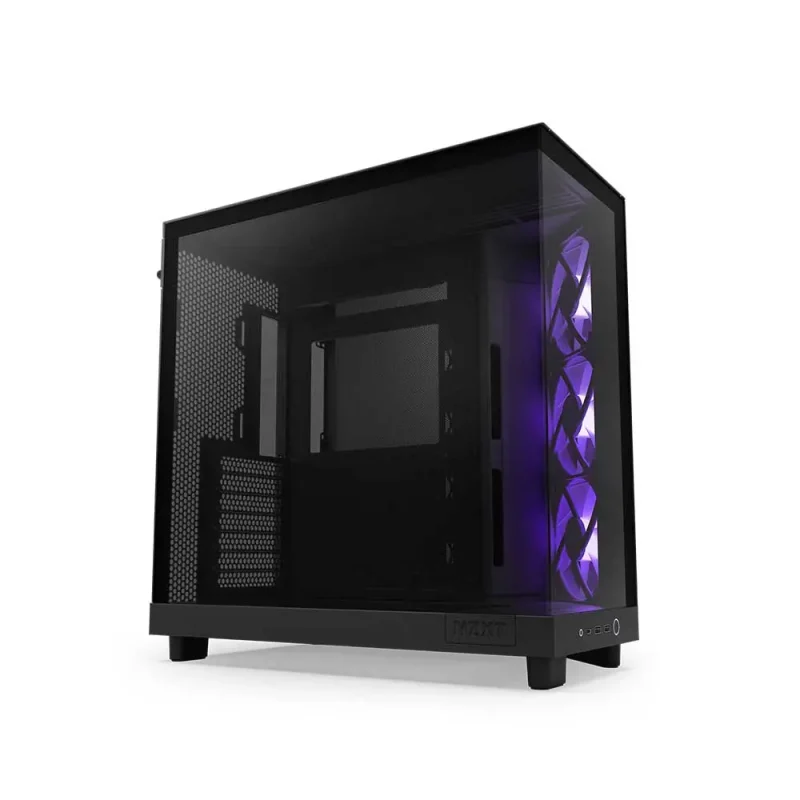 Nzxt H6 Flow Rgb Atx Mid Tower Cabinet Matte Black (CC-H61FB-R1) - Image 5