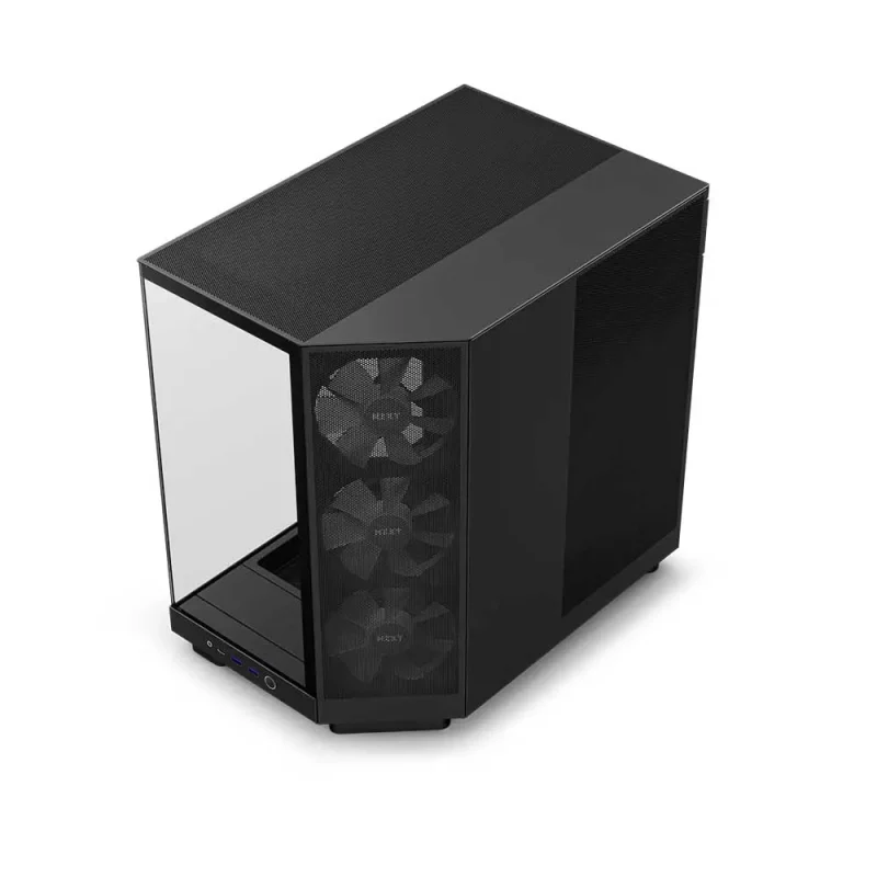 Nzxt H6 Flow Rgb Atx Mid Tower Cabinet Matte Black (CC-H61FB-R1) - Image 4