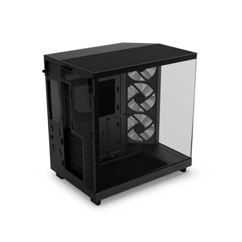 Nzxt H6 Flow Rgb Atx Mid Tower Cabinet Matte Black (CC-H61FB-R1) - Image 3