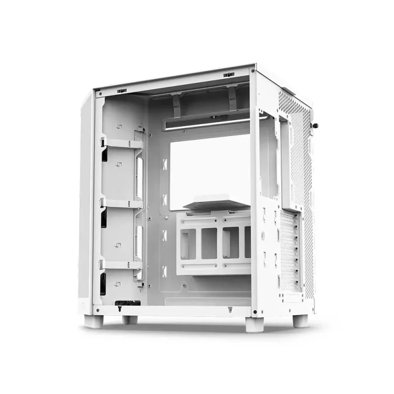 Nzxt H6 Flow Rgb Atx Mid Tower Cabinet Matte White (CC-H61FW-R1) - Image 6