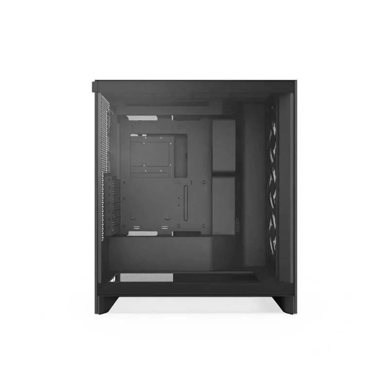 Nzxt H7 Flow Rgb Atx Mid Tower Cabinet Matte Black With Rgb Fans (CM-H72FB-R1) - Image 3