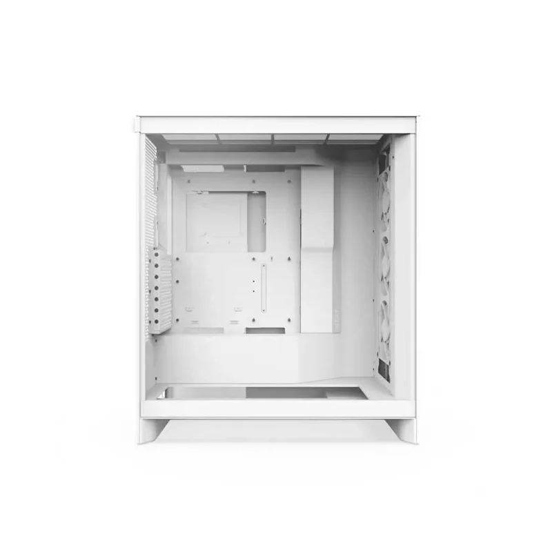 Nzxt H7 Flow Rgb Atx Mid Tower Cabinet Matte White With Rgb Fans (CM-H72FW-R1) - Image 3