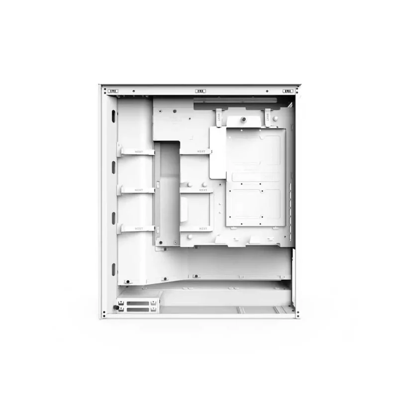 Nzxt H7 Flow Rgb Atx Mid Tower Cabinet Matte White With Rgb Fans (CM-H72FW-R1) - Image 4