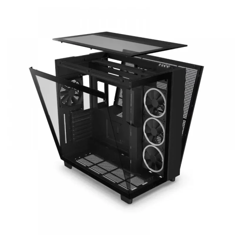 Nzxt H9 Elite Atx Mid Tower Cabinet Black (CM-H91EB-01) - Image 3
