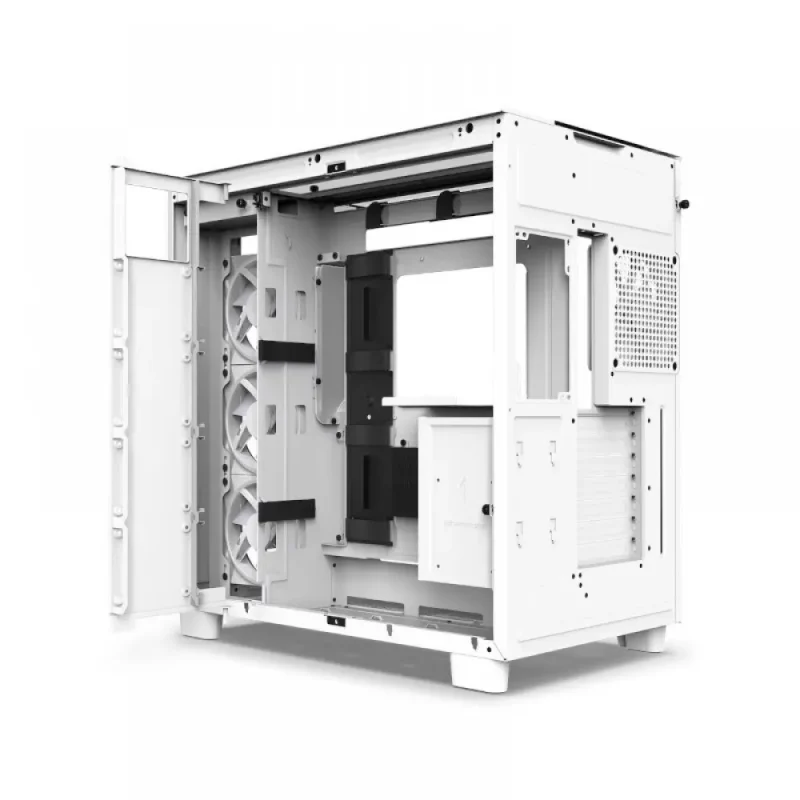 Nzxt H9 Elite Atx Mid Tower Cabinet White (CM-H91EW-01) - Image 2