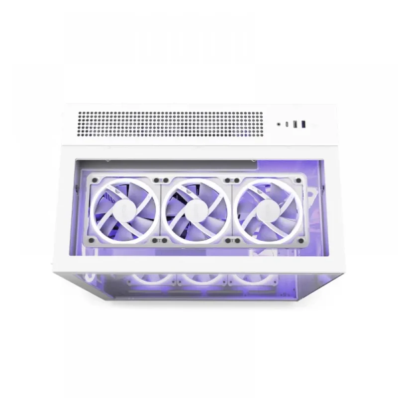 Nzxt H9 Elite Atx Mid Tower Cabinet White (CM-H91EW-01) - Image 4