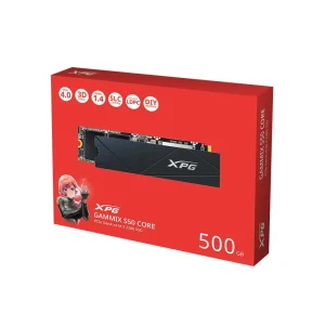 Xpg Gammix S50 Core 500Gb Pcie Gen4x4 M.2 2280 Internal SSD