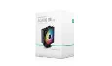 Deepcool AG400 ARGB 120mm CPU Air Cooler (Black) (R-AG400-BKANMC-G-2)
