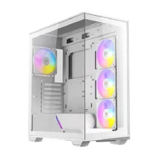 Antec C3 Argb Atx Mid Tower Cabinet (White) (C3-ARGB-WHITE)