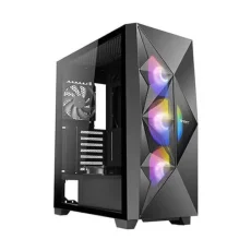 Antec DF800 Flux Argb Atx Mid Tower Cabinet With Tempered Glass Side Panel (Black) (DF800-FLUX-ARGB-BLACK)