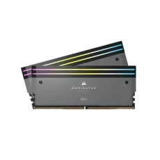 Corsair Dominator Titanium Rgb 64Gb (32Gbx2) Ddr5 6000Mhz Desktop Ram (Grey) (CMP64GX5M2B6000Z30)