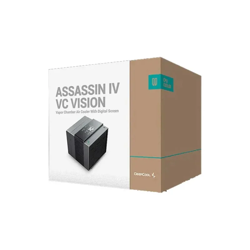 Deepcool Assassin IV VC Vision Digital Air Cooler (R-ASN4-BKNVMD-G)