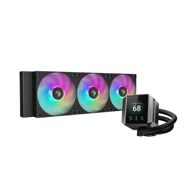 Deepcool Mystique 360 ARGB 360mm Liquid CPU Cooler (R-LX750-BKADSNC-G-1) - Image 3