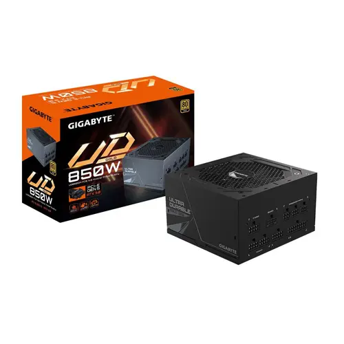 Gigabyte GP-UD850GM PG5 Rev2.0 PCIe5.0 Ready ATX3.0 850W 80 Plus Gold Certified Fully Modular Power Supply