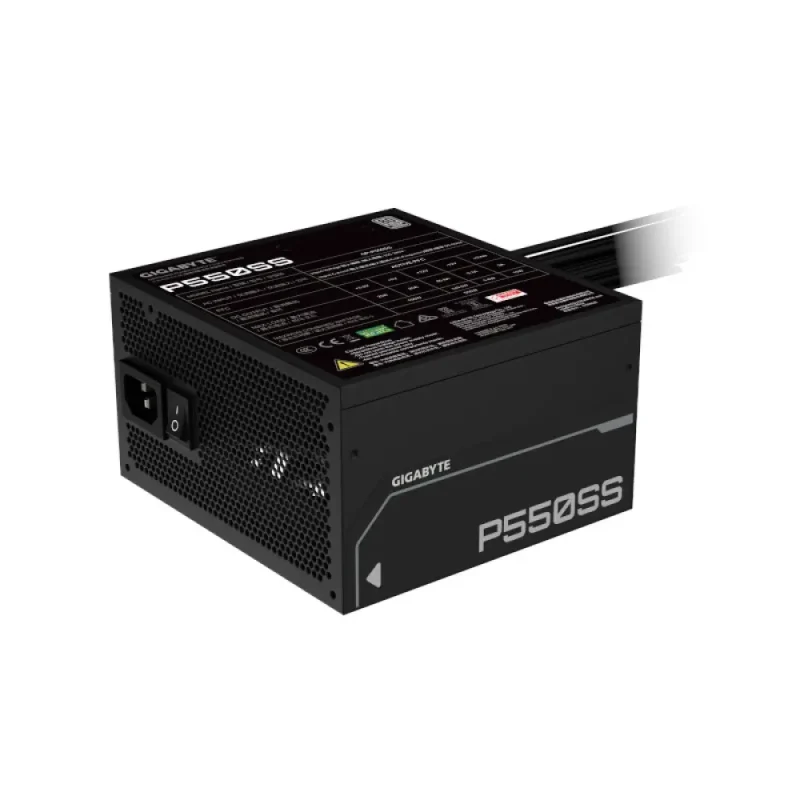 Gigabyte P550SS 550 Watt 80 Plus Silver Power Supply (GP-P550SS) - Image 2