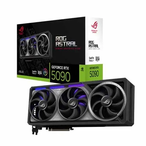 ASUS ROG Astral RTX 5090 32GB GDDR7 OC Edition Graphics Card (ROG-Astral-RTX5090-O32G-Gaming)