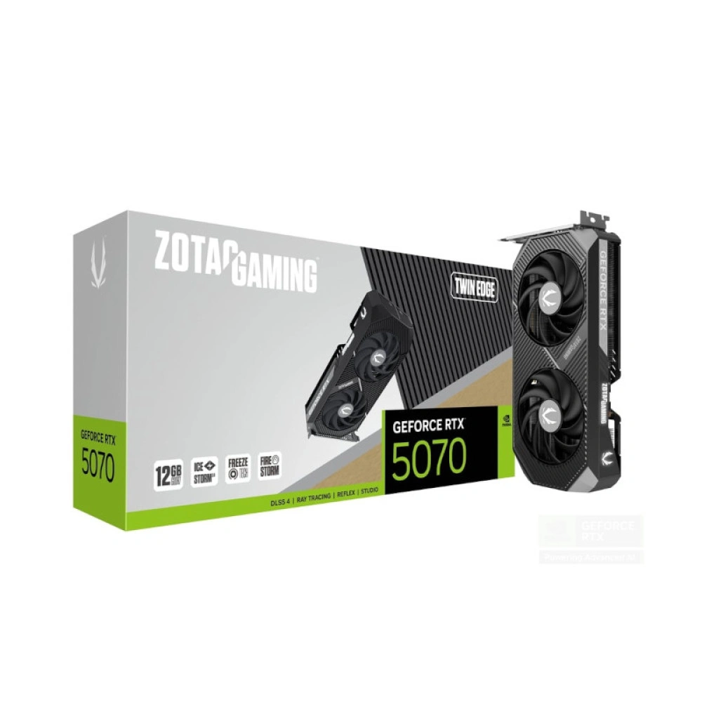 Zotac Gaming RTX 5070 Twin Edge 12GB GDDR7 Graphic Card (ZT-B50700E-10P)
