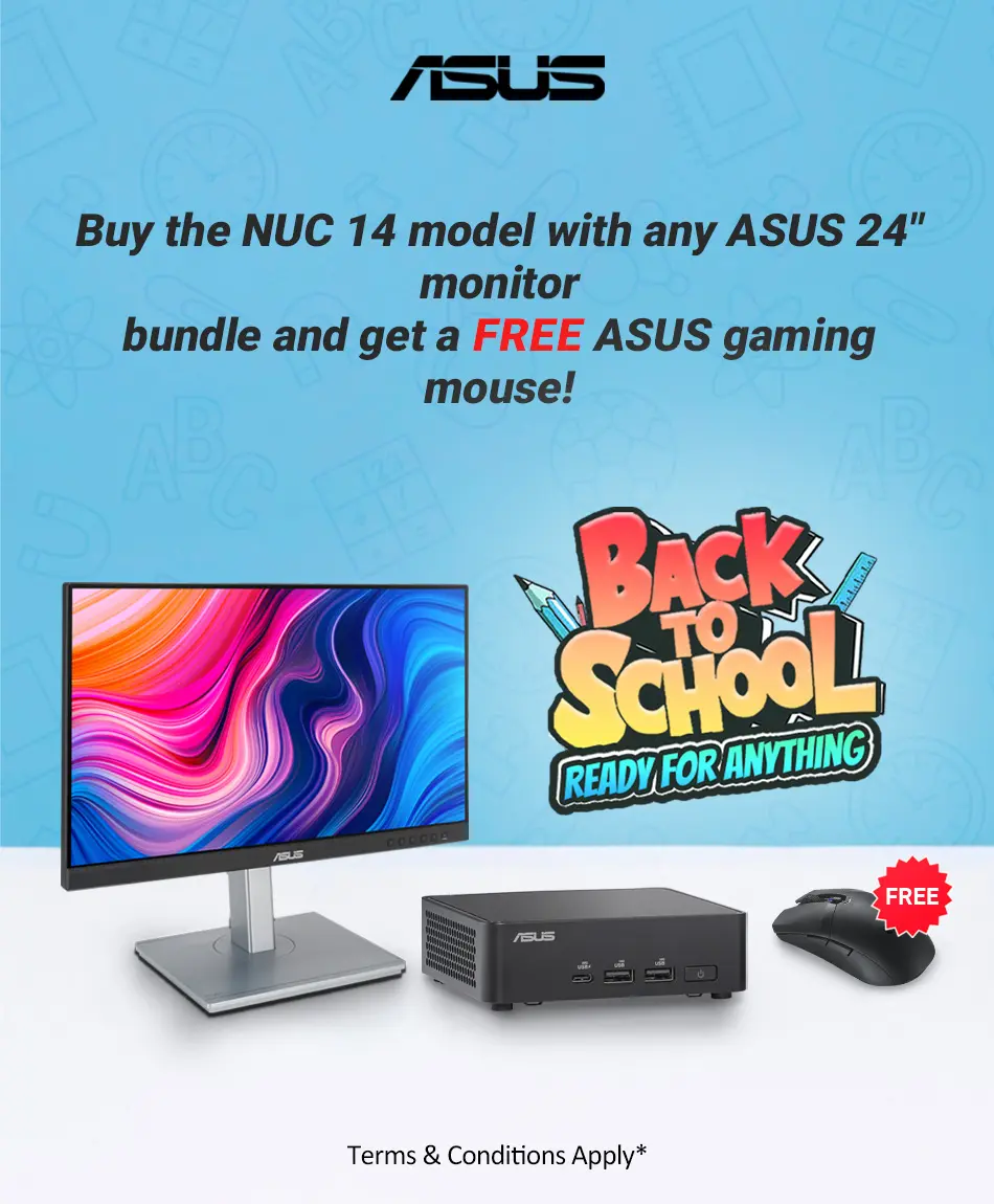 asus back to school offer banner mob
