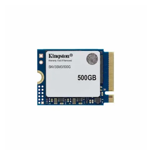 Kingston NV3 500GB PCIe Gen 4.0 NVMe Internal SSD (SNV3SM3/500G)