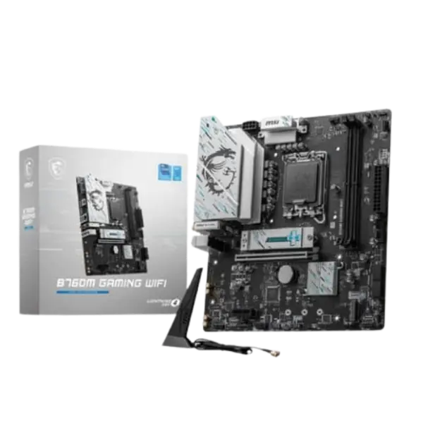 MSI B760M Gaming WIFI DDR5 MICRO-ATX Motherboard MSI B760M Gaming WIFI DDR5 MICRO-ATX Motherboard