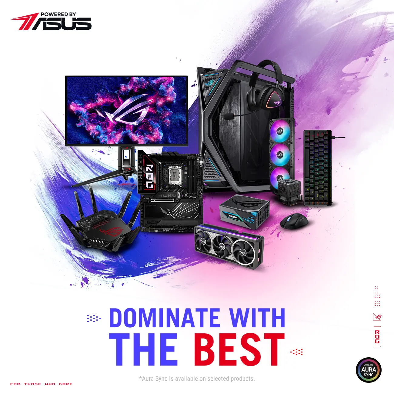 powered by asus hero banner