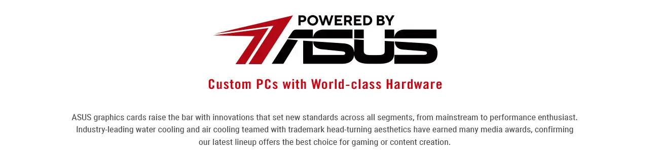 powered by asus powered by asus banner