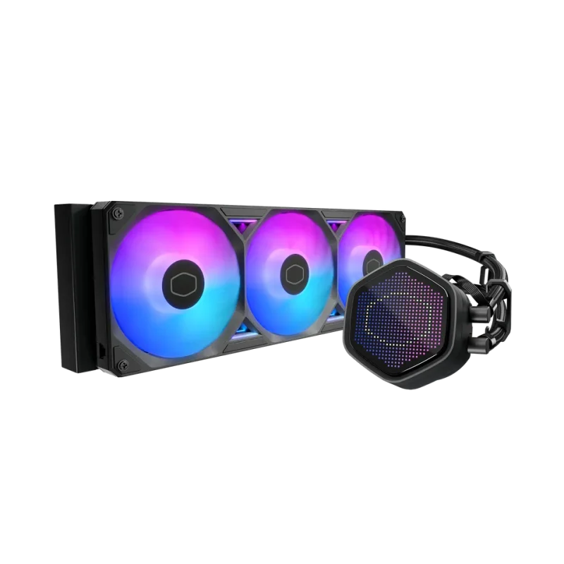 Cooler Master ML240 Atmos II PIXEL LED ARGB CPU Liquid Cooler (Black)