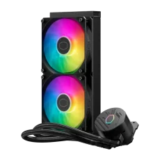 Cooler Master MASTERLIQUID 240 Core ll ARGB CPU Liquid Cooler (Black)