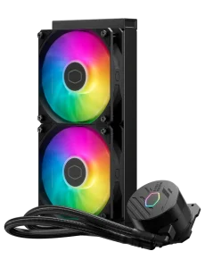 Cooler Master MASTERLIQUID 240 Core ll ARGB CPU Liquid Cooler (Black)