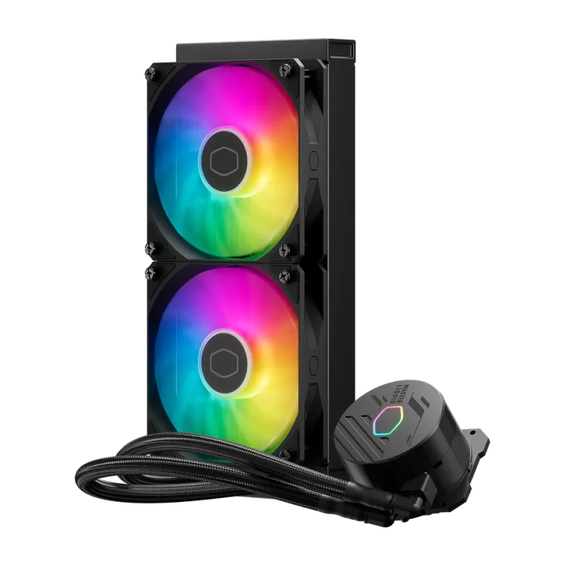 Cooler Master MASTERLIQUID 240 Core ll ARGB CPU Liquid Cooler (Black)