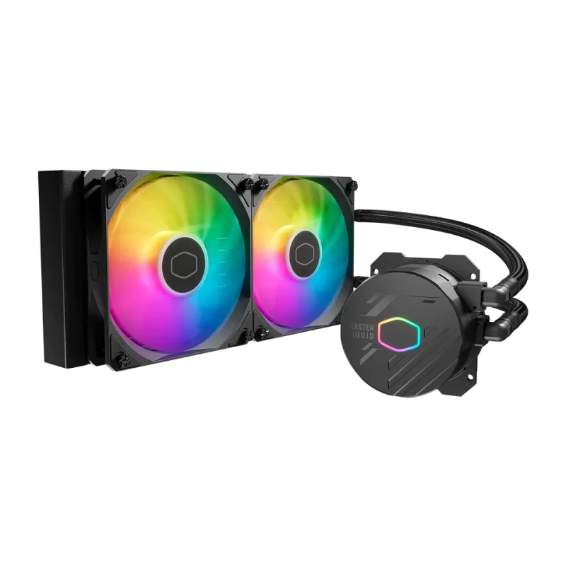 Cooler Master MASTERLIQUID 240 Core ll ARGB CPU Liquid Cooler (Black)